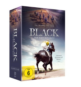 Video Black, der schwarze Blitz - Die komplette Serie, 20 DVD Peter Rowe