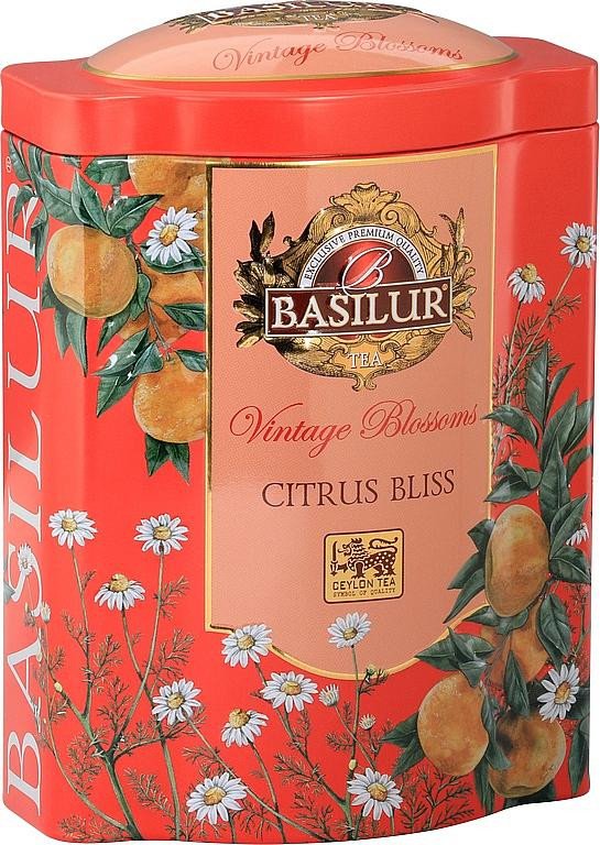 Kniha BASILUR Vintage Blossoms Citrus 100g 