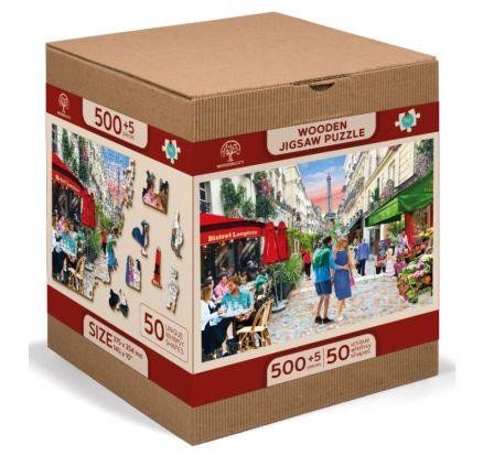 Hra/Hračka Wooden City Puzzle Paříž 505 dílků 