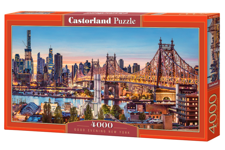Carte Puzzle 4000 Dobry wieczór New York C-400256-2 
