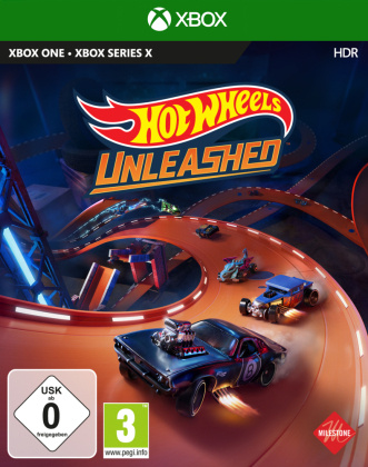 Видео Hot Wheels Unleashed, 1 Xbox One-Blu-ray Disc 