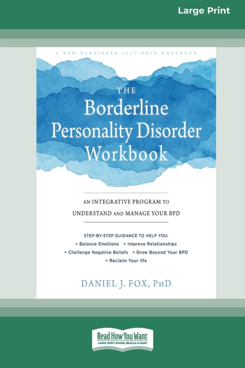 Книга Borderline Personality Disorder Workbook 