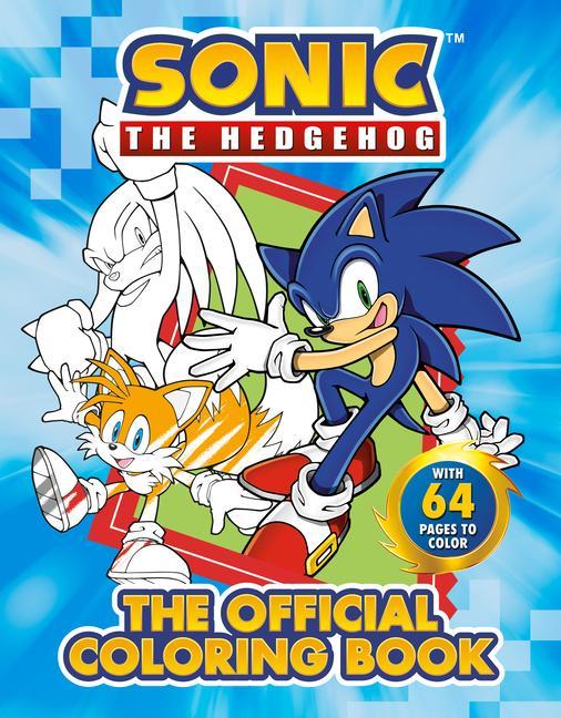 Книга Sonic the Hedgehog: The Official Coloring Book Penguin Young Readers