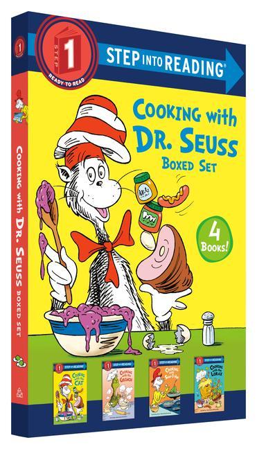 Книга Cooking with Dr. Seuss Step Into Reading Box Set: Cooking with the Cat; Cooking with the Grinch; Cooking with Sam-I-Am; Cooking with the Lorax 