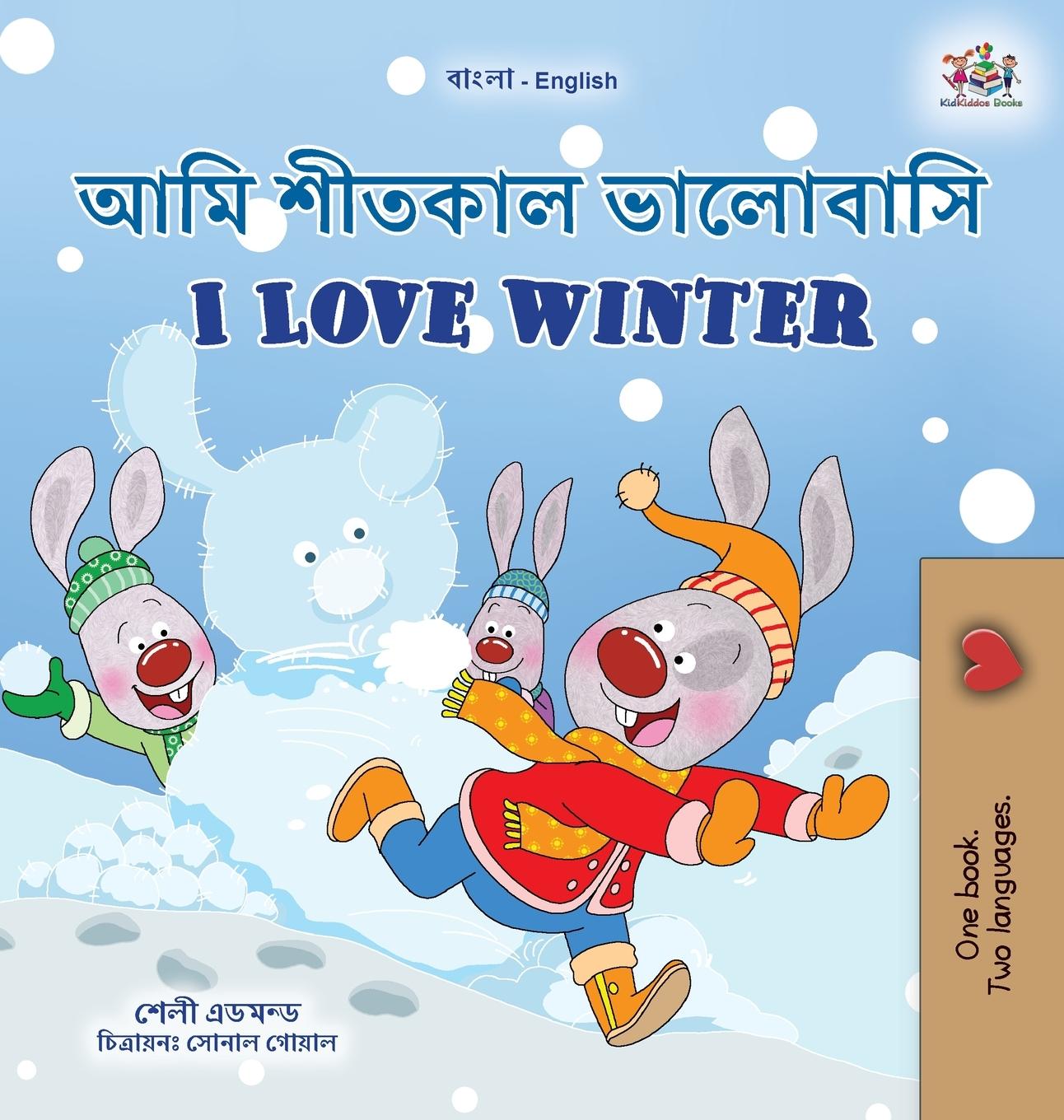 Kniha I Love Winter (Bengali English Bilingual Children's Book) Kidkiddos Books