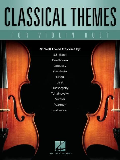 Book Classical Themes for Violin Duet 