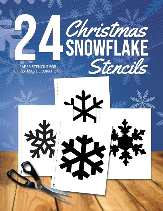 Carte Christmas Snowflake Stencils 