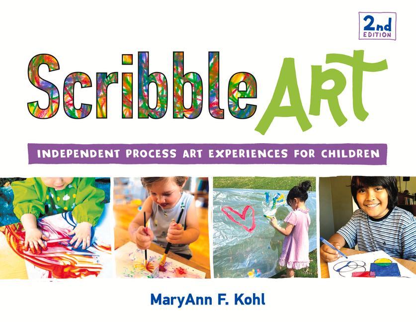 Buch Scribble Art Kohl
