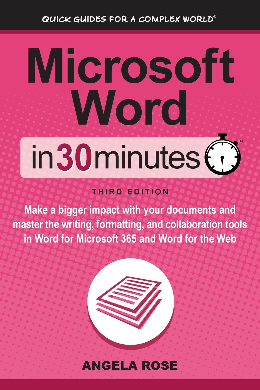 Könyv Microsoft Word In 30 Minutes 