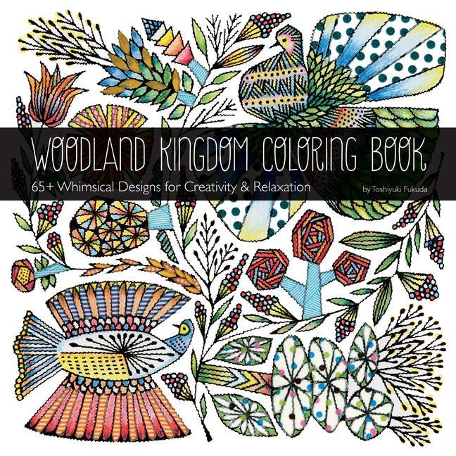 Книга Woodland Kingdom Coloring Book 