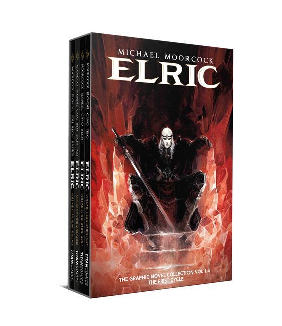 Kniha Michael Moorcock's Elric 1-4 Boxed Set 