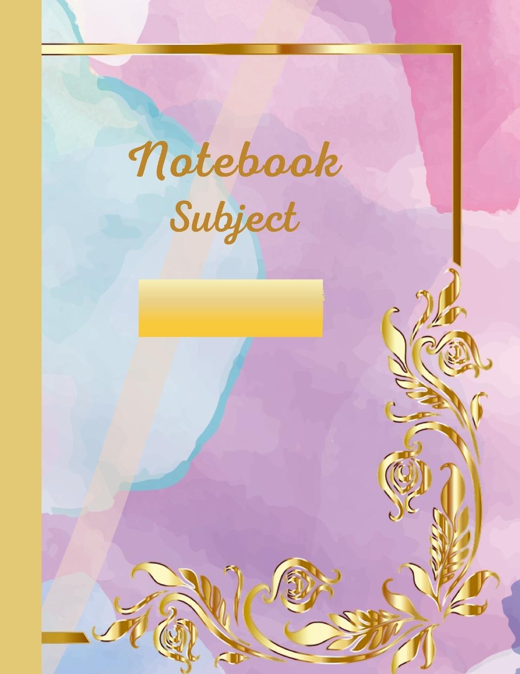 Book Notebook Subject Tanya Purcell