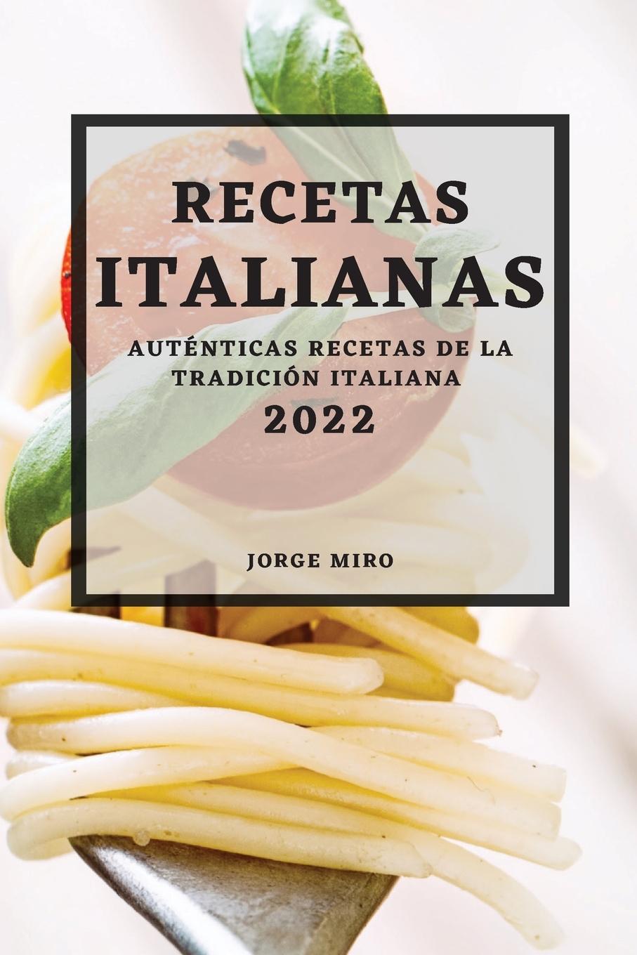 Könyv Recetas Italianas 2022 