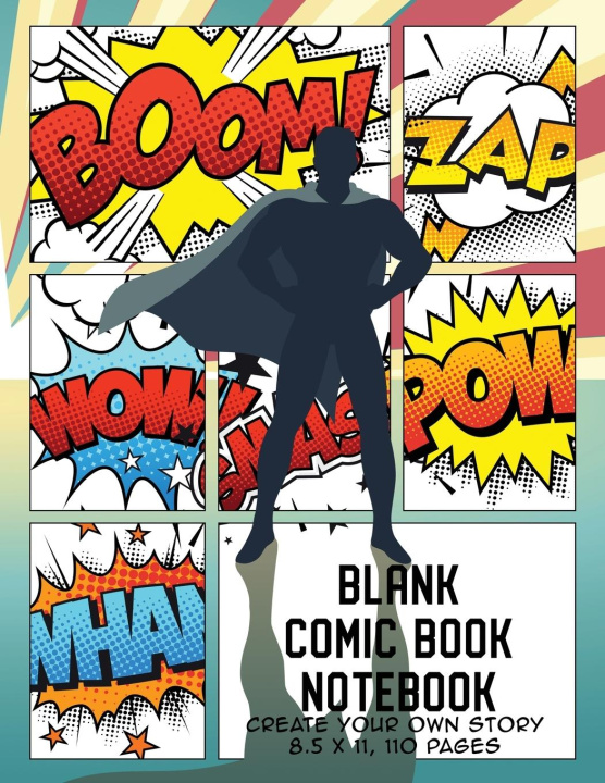 Könyv Blank Comic Book Notebook 