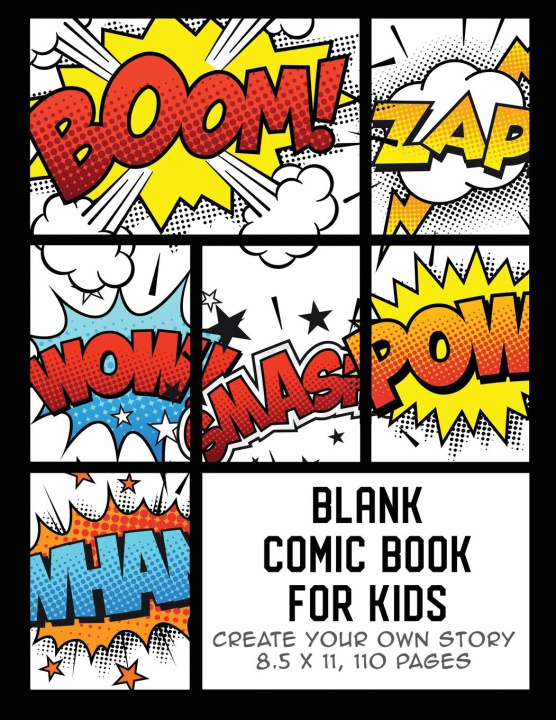 Kniha Blank Comic Book for Kids 