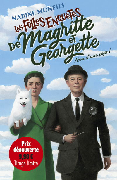 Carte Les Folles enquêtes de Magritte et Georgette - Nom d'une pipe ! - Prix découverte Nadine Monfils