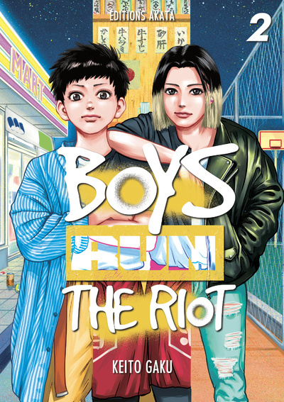 Kniha Boys Run the Riot - Tome 2 (VF) Keito Gaku