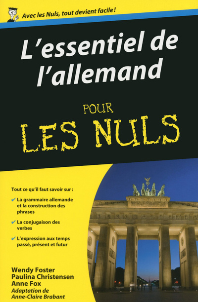 Könyv L'Essentiel de l'allemand pour les Nuls, 2e édition Wendy Foster