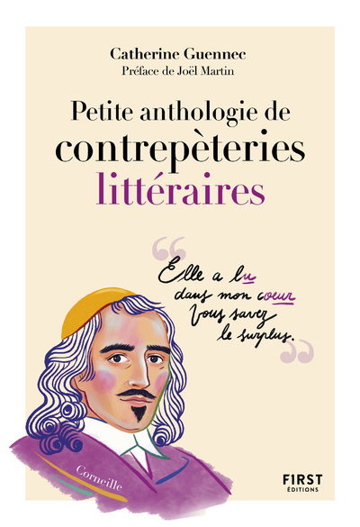 Carte Petite anthologie de contrepèteries littéraires Catherine Guennec