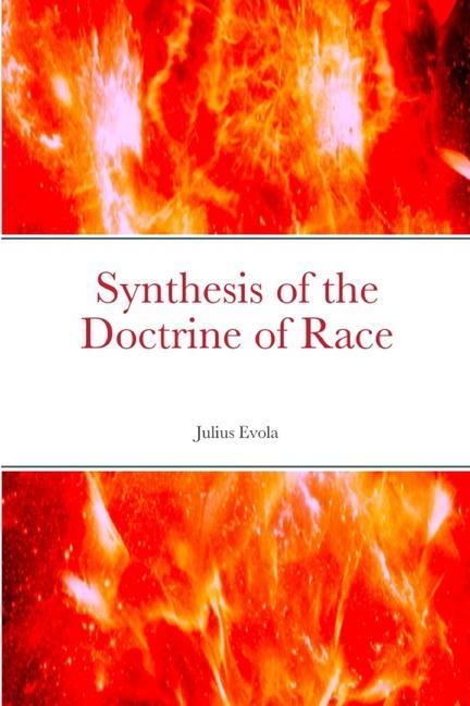 Kniha Synthesis of the Doctrine of Race 
