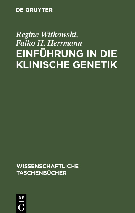 Knjiga Einfuhrung in die klinische Genetik Falko H. Herrmann