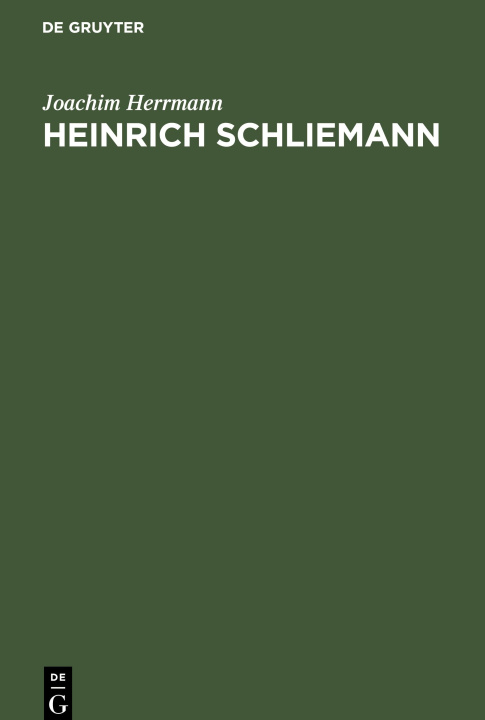 Kniha Heinrich Schliemann 
