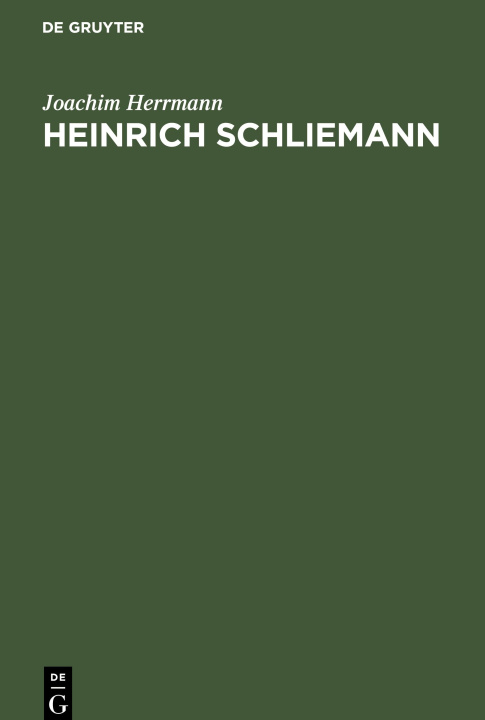 Livre Heinrich Schliemann 