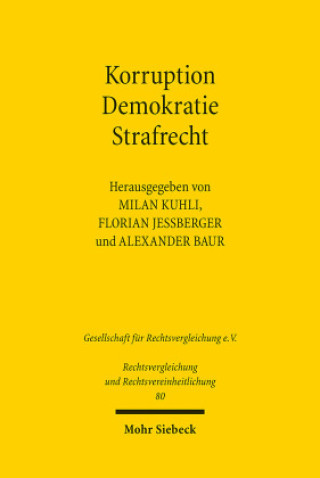 Boek Korruption - Demokratie - Strafrecht Florian Jeßberger