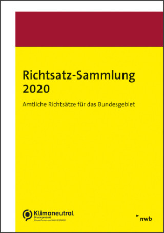 Könyv Richtsatz-Sammlung 2020 