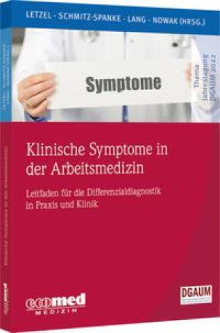 Kniha Klinische Symptome in der Arbeitsmedizin Simone Schmitz-Spanke