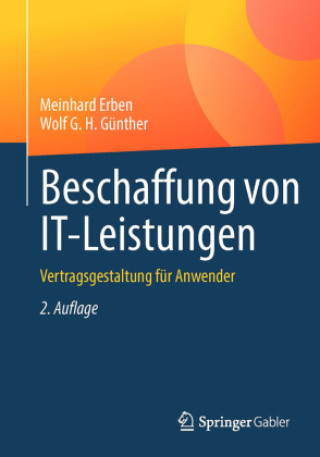 Knjiga Beschaffung Von It-Leistungen Meinhard Erben