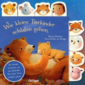 Kniha Wie kleine Tierkinder schlafen gehen Marina Rachner