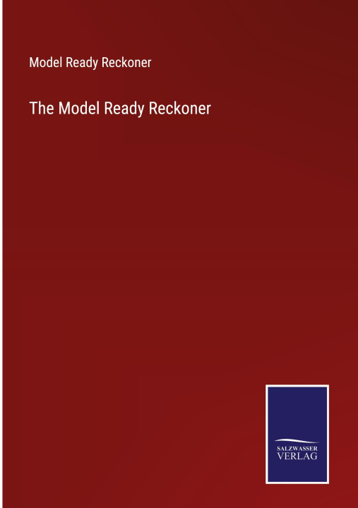 Knjiga Model Ready Reckoner Model Ready Reckoner