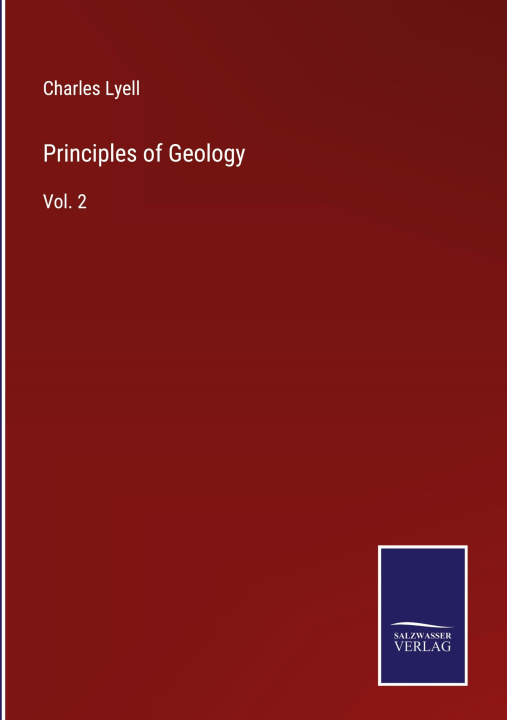 Knjiga Principles of Geology Charles Lyell