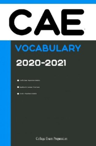 Book CAE Test Vocabulary 2020-2021 College Exam Preparation