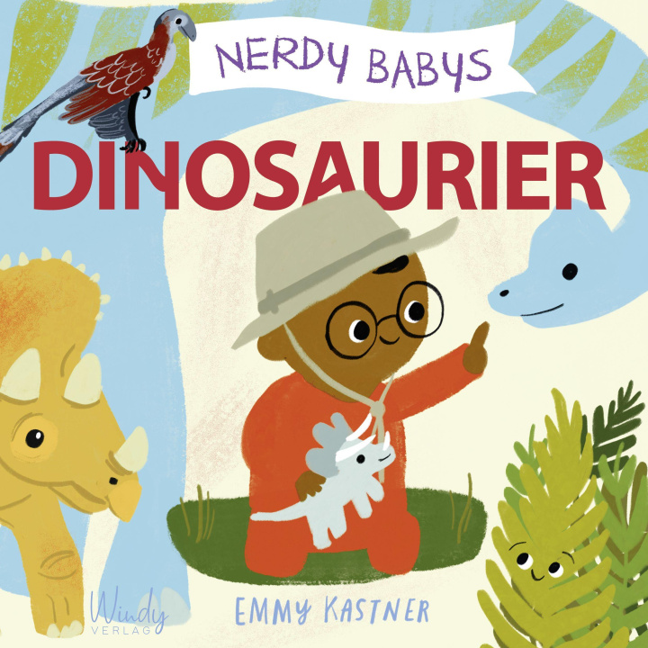 Kniha Nerdy Babys - Dinosaurier Andrea Fischer