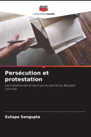 Knjiga Persécution et protestation Sutapa Sengupta