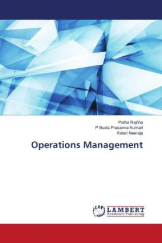 Kniha Operations Management P Buela Prasanna Kumari