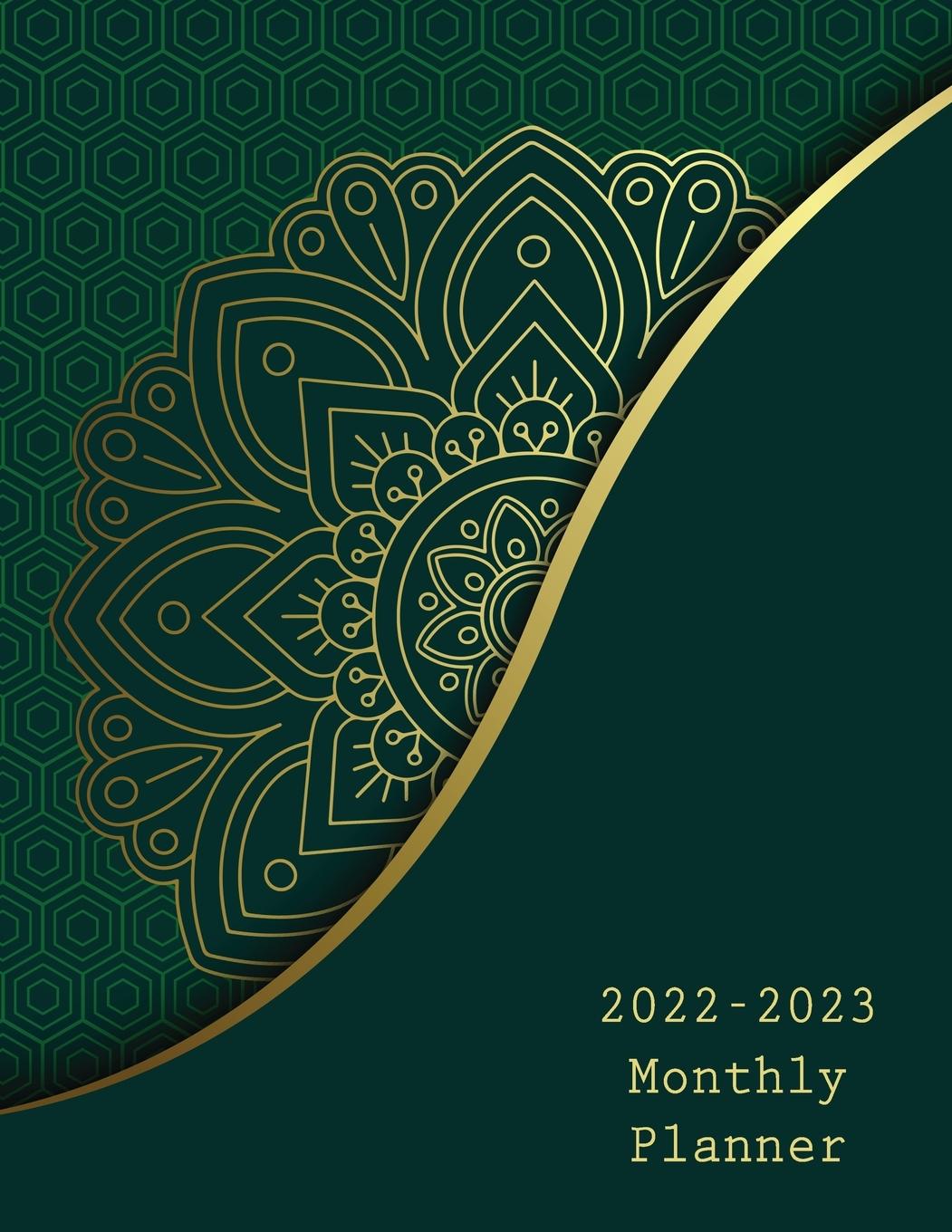 Livre 2022-2023 Monthly Planner 