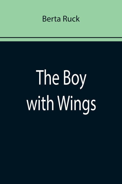Knjiga Boy with Wings Berta Ruck