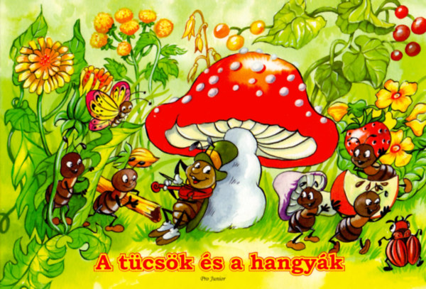 Boek A tücsök és a hangyák 