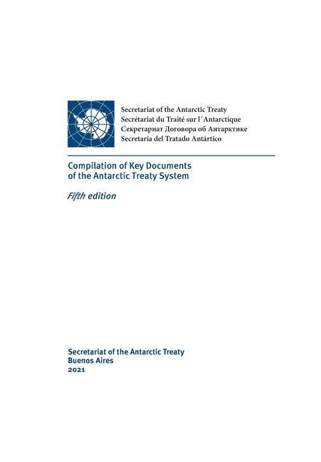 Kniha Compilation of Key Documents of the Antarctic Treaty System. Fifth edition 