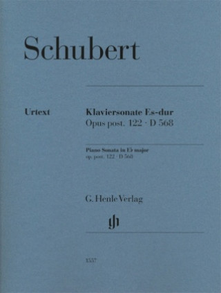 Kniha Schubert, Franz - Klaviersonate Es-dur op. post. 122 D 568 Dominik Rahmer