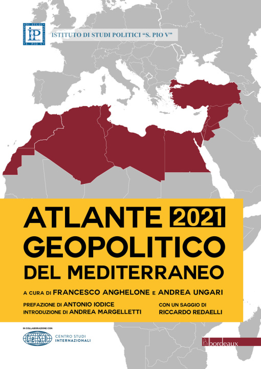 Carte Atlante geopolitico del Mediterraneo 2022 