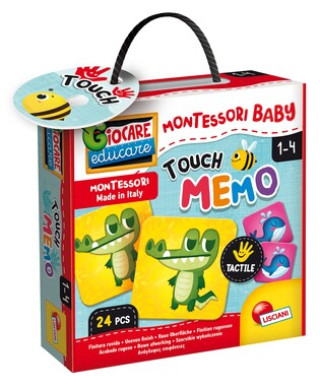 Játék Gra memo Touch Montessori baby 