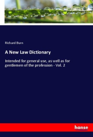 Könyv New Law Dictionary 