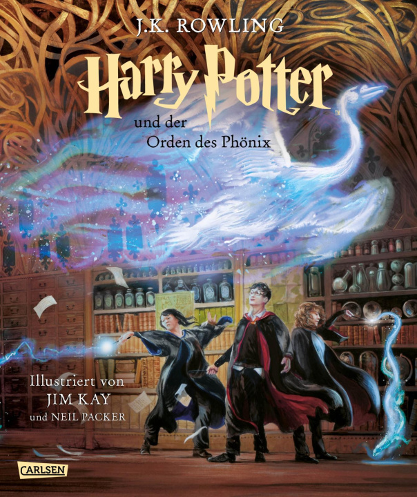 Könyv Harry Potter und der Orden des Phönix (farbig illustrierte Schmuckausgabe) (Harry Potter 5) Jim Kay