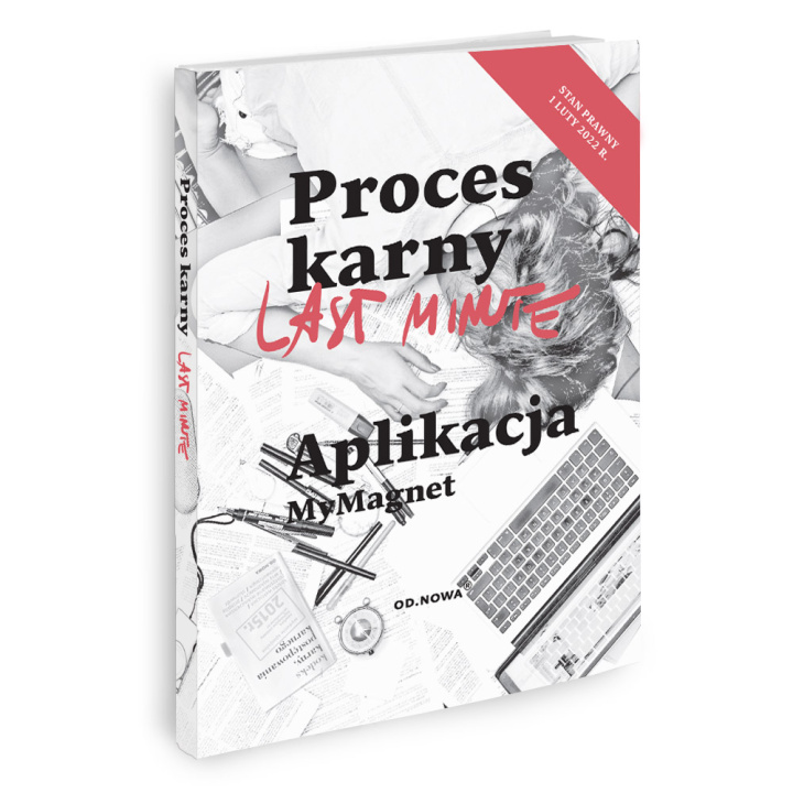 Buch Proces karny aplikacja 2022. Last Minute Bogusław Gąszcz