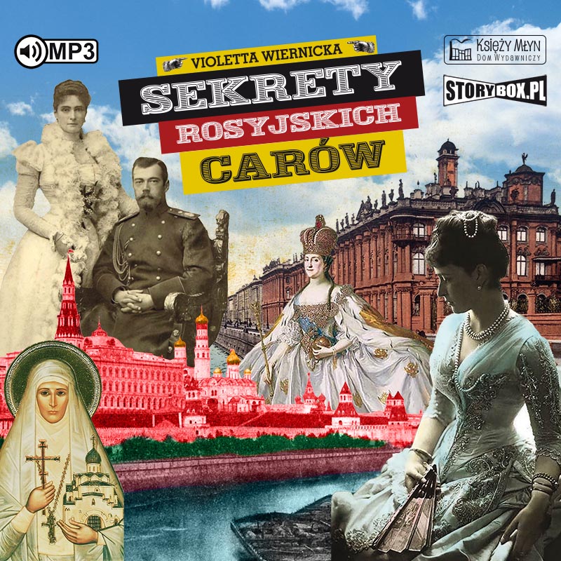 Kniha CD MP3 Sekrety rosyjskich carów Violetta Wiernicka