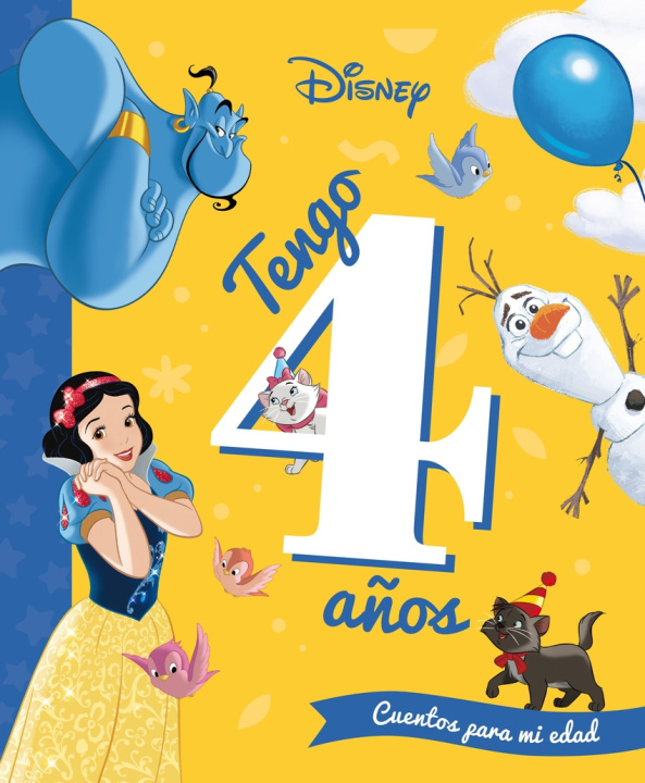 Książka Tengo 4 años DISNEY